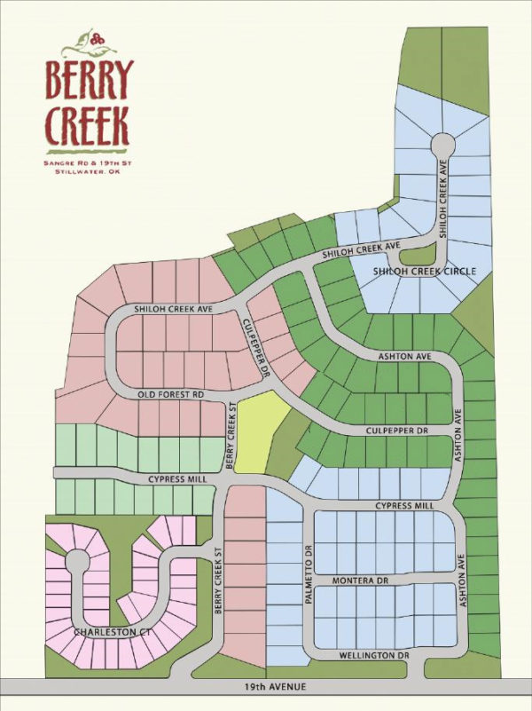 Neighborhood Map Berry Creek HOA
